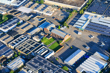 Ancienne usine de tortues d'Osten à le quartier Neckarau in Mannheim dans le département Bade-Wurtemberg, Allemagne