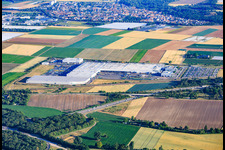 Usine de machines Joseph Vögele AG du sud à le quartier Rheingönheim in Ludwigshafen dans le département Rhénanie-Palatinat, Allemagne