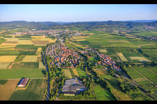De l'est à le quartier Kapellen in Kapellen-Drusweiler dans le département Rhénanie-Palatinat, Allemagne