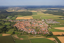 Du nord-ouest à Steinweiler dans le département Rhénanie-Palatinat, Allemagne