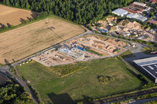 Extension du parc industriel de Große Ahlmühle pour inclure la zone de construction du nouveau campus X2E destiné aux bâtiments administratifs et de production. à Rohrbach dans le département Rhénanie-Palatinat, Allemagne
