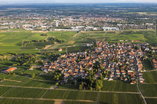 Village viticole du nord à le quartier Nußdorf in Landau in der Pfalz dans le département Rhénanie-Palatinat, Allemagne