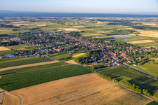 Du nord-est à Seebach dans le département Bas Rhin, France