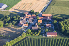 Quartier de Geitershof à le quartier Altenstadt in Wissembourg dans le département Bas Rhin, France