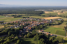 Du nord-ouest à Buhl dans le département Bas Rhin, France