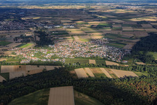 De l'est à Hördt dans le département Rhénanie-Palatinat, Allemagne