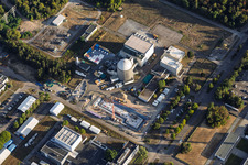 Institut de technologie de Karlsruhe - Campus Nord avec réacteur de recherche polyvalent de Karlsruhe à le quartier Leopoldshafen in Eggenstein-Leopoldshafen dans le département Bade-Wurtemberg, Allemagne