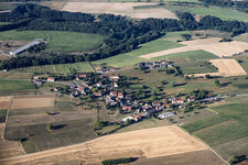 Du nord à Nussweiler dans le département Moselle, France