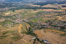 De l'est à Wiesviller dans le département Moselle, France