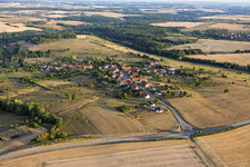 Du sud-est à Volmunster dans le département Moselle, France