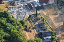 Cimetière rue de l'École à Breidenbach dans le département Moselle, France