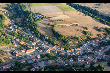 Du sud-est à Breidenbach dans le département Moselle, France