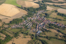 Du sud-est à Rimling dans le département Moselle, France