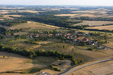 Du sud à Volmunster dans le département Moselle, France