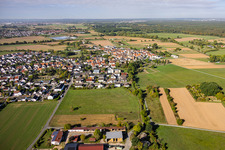 De l'est à le quartier Sickenhofen in Babenhausen dans le département Hesse, Allemagne