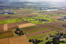 Golf Park Rosenhof vu du nord-ouest à Niedernberg dans le département Bavière, Allemagne