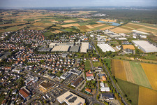 Parc industriel Stockstädter Weg et parc industriel d'Osten avec Kühne + Nagel (AG & Co.) KG, Viking Office Deutschland GmbH, GDC Deutschland GmbH et VCA Logistik + Services GmbH & Co. KG à Großostheim dans le département Bavière, Allemagne