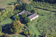 Pommes bio Wolff à Straßenmühle à le quartier Langstadt in Schaafheim dans le département Hesse, Allemagne