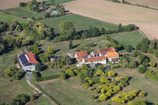 Ancienne briqueterie sur Ziegelweg à le quartier Sickenhofen in Babenhausen dans le département Hesse, Allemagne