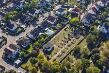 Cimetière Sickenhofen à le quartier Sickenhofen in Babenhausen dans le département Hesse, Allemagne