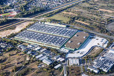 Parc industriel d'Uchtweide avec Seifert Logistics Group et Mercedes-Benz à Bischweier dans le département Bade-Wurtemberg, Allemagne