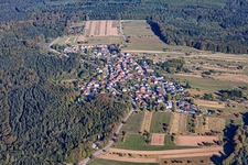 Du sud-est à le quartier Freiolsheim in Gaggenau dans le département Bade-Wurtemberg, Allemagne
