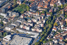 Quartier résidentiel sur la Samuel-Vogel-Weg à Ettlingen dans le département Bade-Wurtemberg, Allemagne