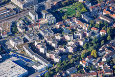 Quartier résidentiel sur la Samuel-Vogel-Weg à Ettlingen dans le département Bade-Wurtemberg, Allemagne