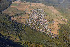 De l'est à le quartier Burbach in Marxzell dans le département Bade-Wurtemberg, Allemagne