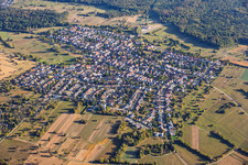 Du sud-ouest à le quartier Spielberg in Karlsbad dans le département Bade-Wurtemberg, Allemagne