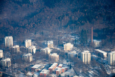 Vue oblique de Quartier Boxberg in Heidelberg dans le département Bade-Wurtemberg, Allemagne