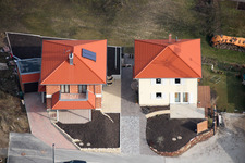 Nouvelle zone de développement Am Höhenweg à Kandel dans le département Rhénanie-Palatinat, Allemagne vue du ciel