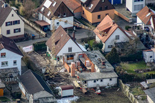 Waldstr. à Kandel dans le département Rhénanie-Palatinat, Allemagne vue d'en haut