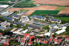 Vue aérienne de Caserne BGS à Bad Bergzabern dans le département Rhénanie-Palatinat, Allemagne