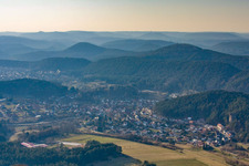 Erfweiler dans le département Rhénanie-Palatinat, Allemagne vue du ciel