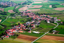 Enregistrement par drone de Oberhausen dans le département Rhénanie-Palatinat, Allemagne