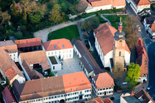 Photographie aérienne de Église à Rheinzabern dans le département Rhénanie-Palatinat, Allemagne