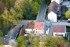 Au Schwanenweier à Kandel dans le département Rhénanie-Palatinat, Allemagne d'en haut