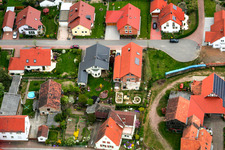 Barbelroth dans le département Rhénanie-Palatinat, Allemagne d'en haut