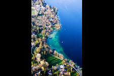 Photographie aérienne de Zones riveraines du lac de Starnberg à Tutzing dans le département Bavière, Allemagne