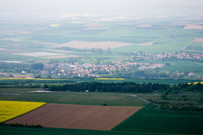 Kleinkarlbach dans le département Rhénanie-Palatinat, Allemagne vue d'en haut