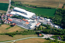 Gechem GmbH à Kleinkarlbach dans le département Rhénanie-Palatinat, Allemagne d'en haut