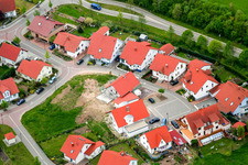 Photographie aérienne de Nouvelle zone de développement dans le NE à Winden dans le département Rhénanie-Palatinat, Allemagne
