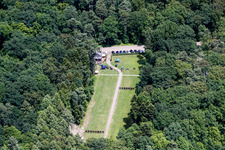 Vue aérienne de Archers à Kandel dans le département Rhénanie-Palatinat, Allemagne
