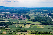 Quartier Urloffen in Appenweier dans le département Bade-Wurtemberg, Allemagne hors des airs