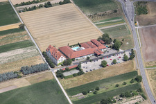 Vue aérienne de Hôtel Leonardo HD-Walldorf à Walldorf dans le département Bade-Wurtemberg, Allemagne