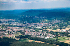 Vue oblique de Quartier Sankt Ilgen in Leimen dans le département Bade-Wurtemberg, Allemagne