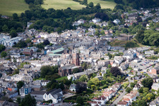 Berry Pomeroy dans le département Angleterre, Grande Bretagne d'en haut