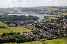 Photographie aérienne de Totnes dans le département Angleterre, Grande Bretagne