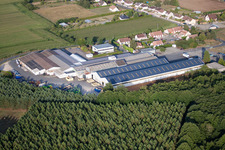 Métaseval à Semur-en-Vallon dans le département Sarthe, France vue d'en haut